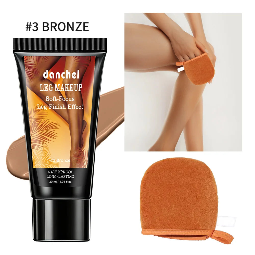 Body Foundation Makeup with Application Glove
