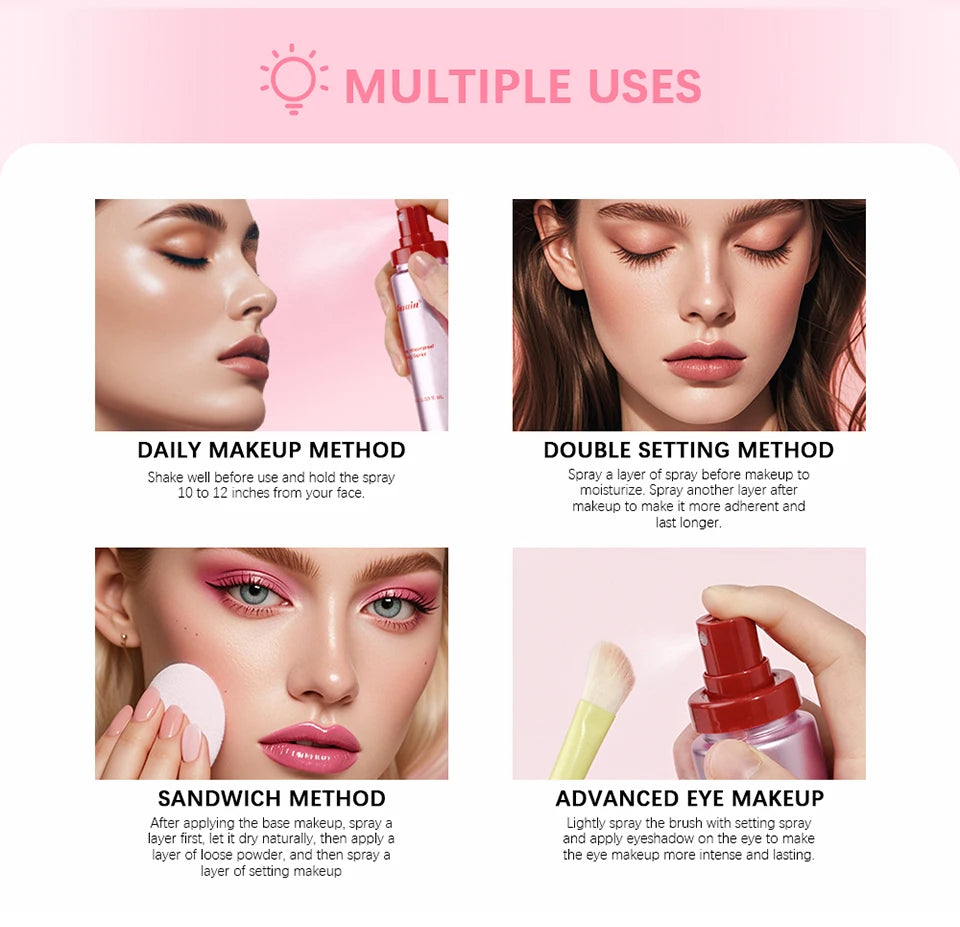 Mattifying Waterproof Setting Spray for a Long Lasting Matte Finish - 8