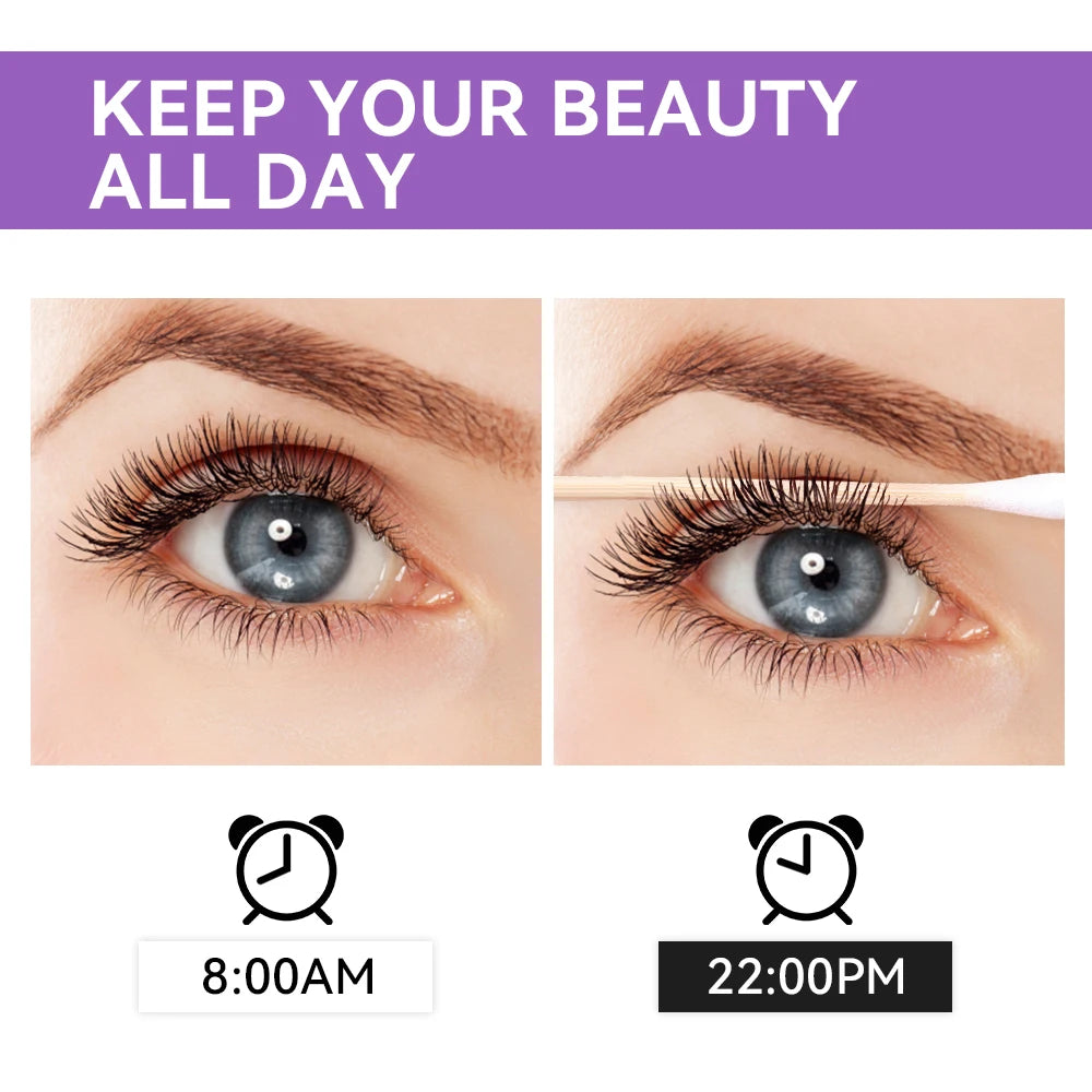 5D Mascara Waterproof Lengthening and Volumizing Eyelash Makeup