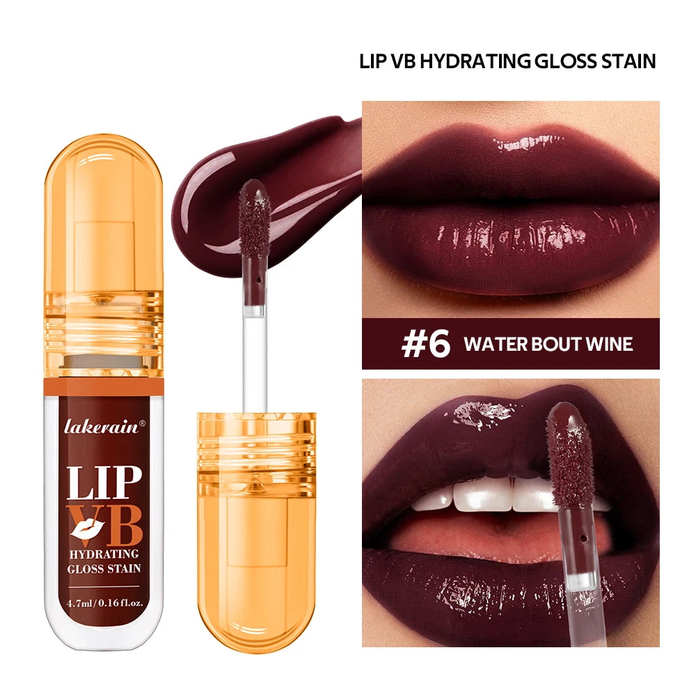 Hydrating Lip Gloss Stain with Nourishing Vitamin B12