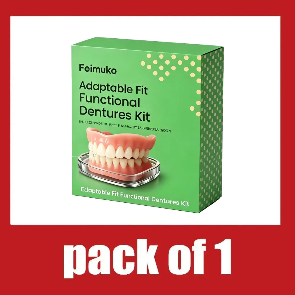 Silicone Snap On Dentures for Natural Smile - 9