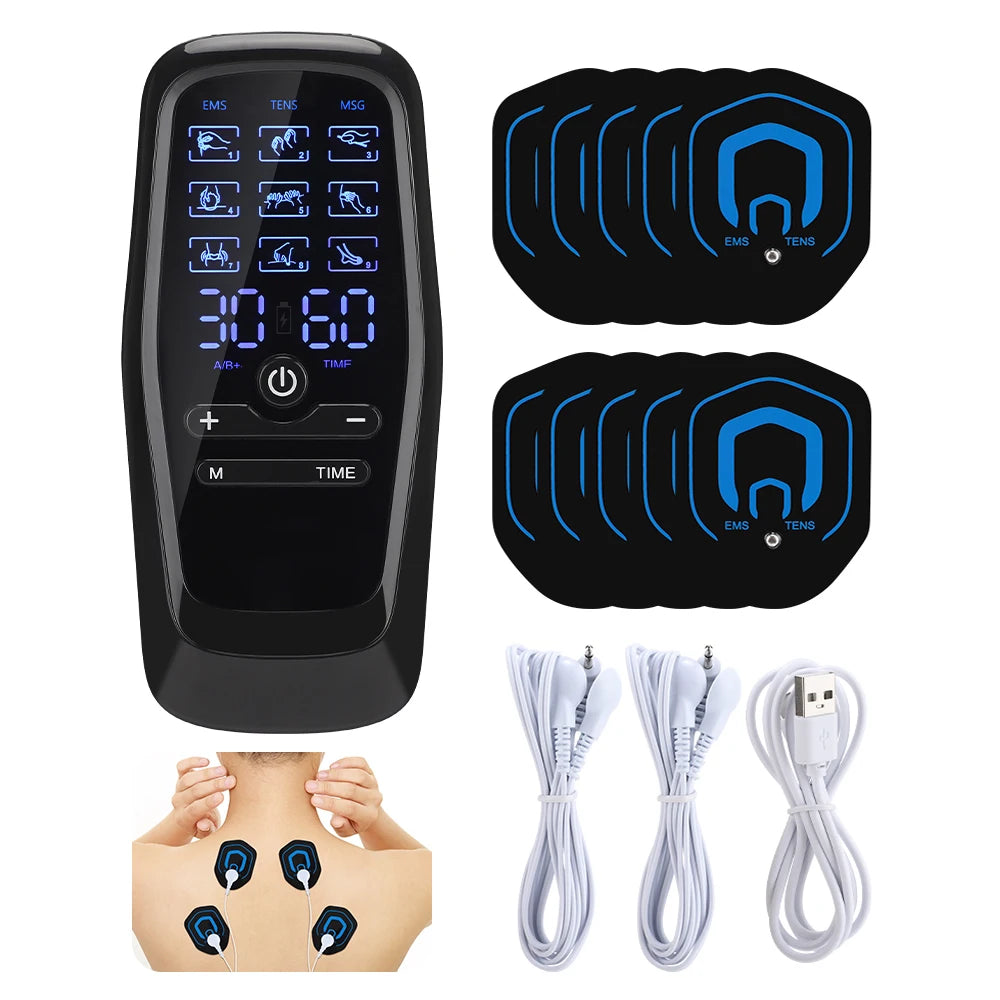 Portable Electric Muscle Massager with Adjustable Intensity - 7