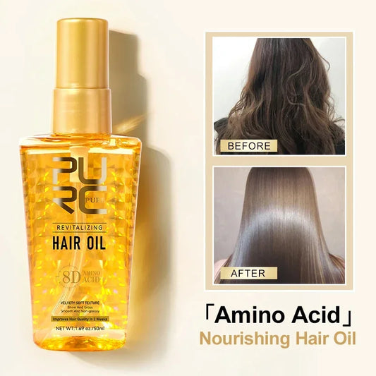 Amino Acid Hair Oil for Smooth and Shiny Hair