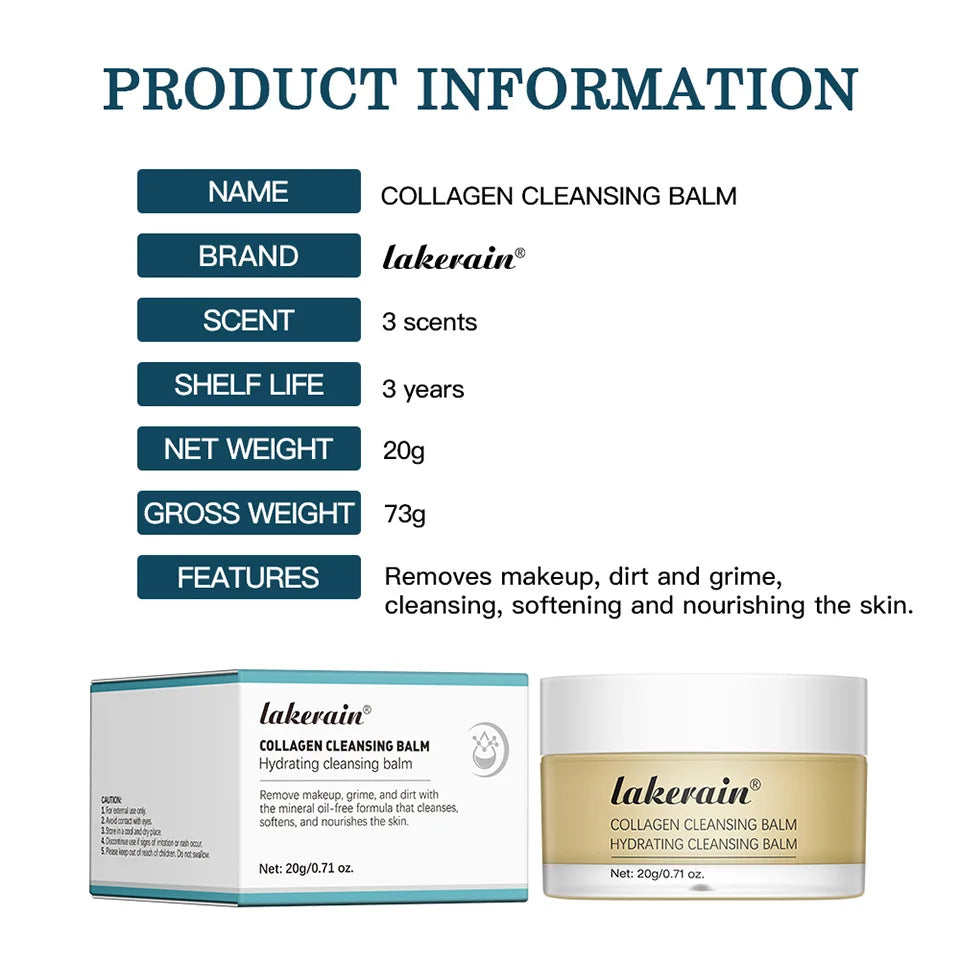 Collagen Cleansing Balm for Deep Hydration - 16