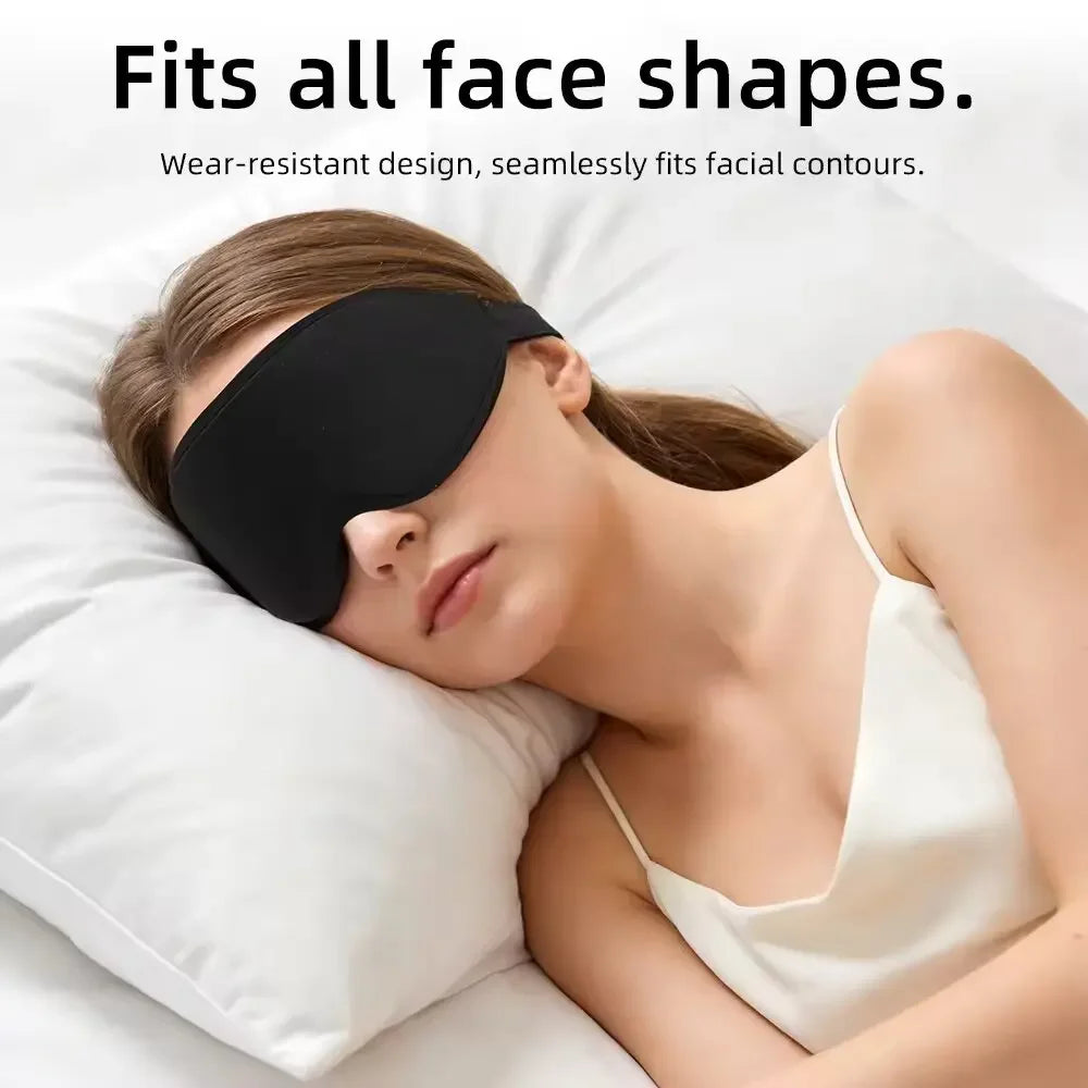 3D Memory Foam Sleep Mask with Light Blocking Design - 12