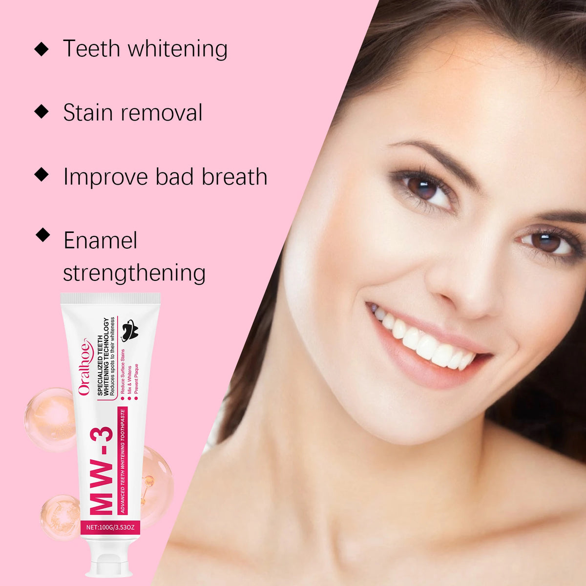 Whitening Toothpaste for Brighter Smiles