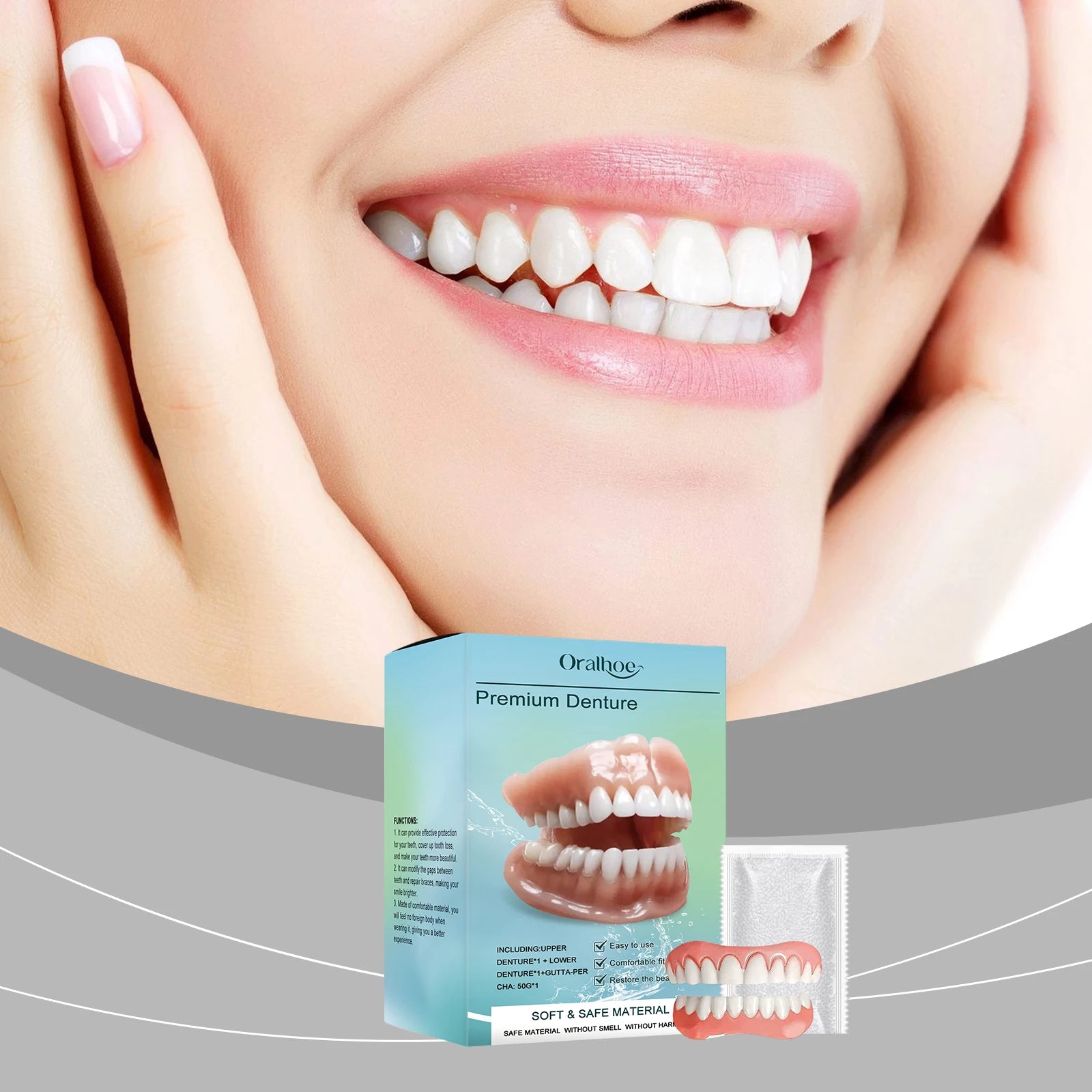 Silicone Dental Veneers for a Natural and Confident Smile - 2