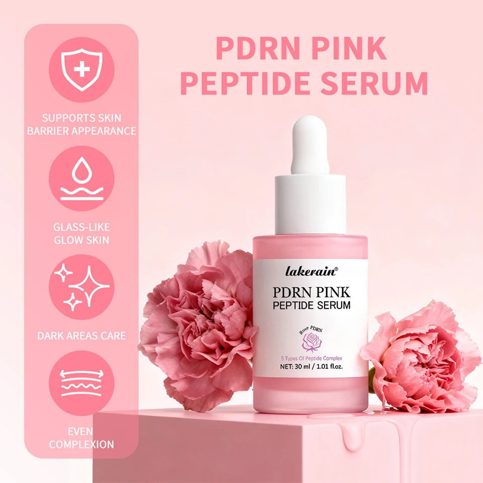 Pink Peptide Serum for Radiant Hydrated Skin - 8