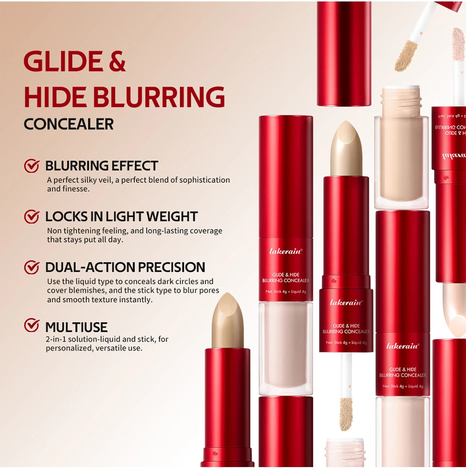 Glide and Hide Blurring Concealer for Smooth Full Coverage - 9