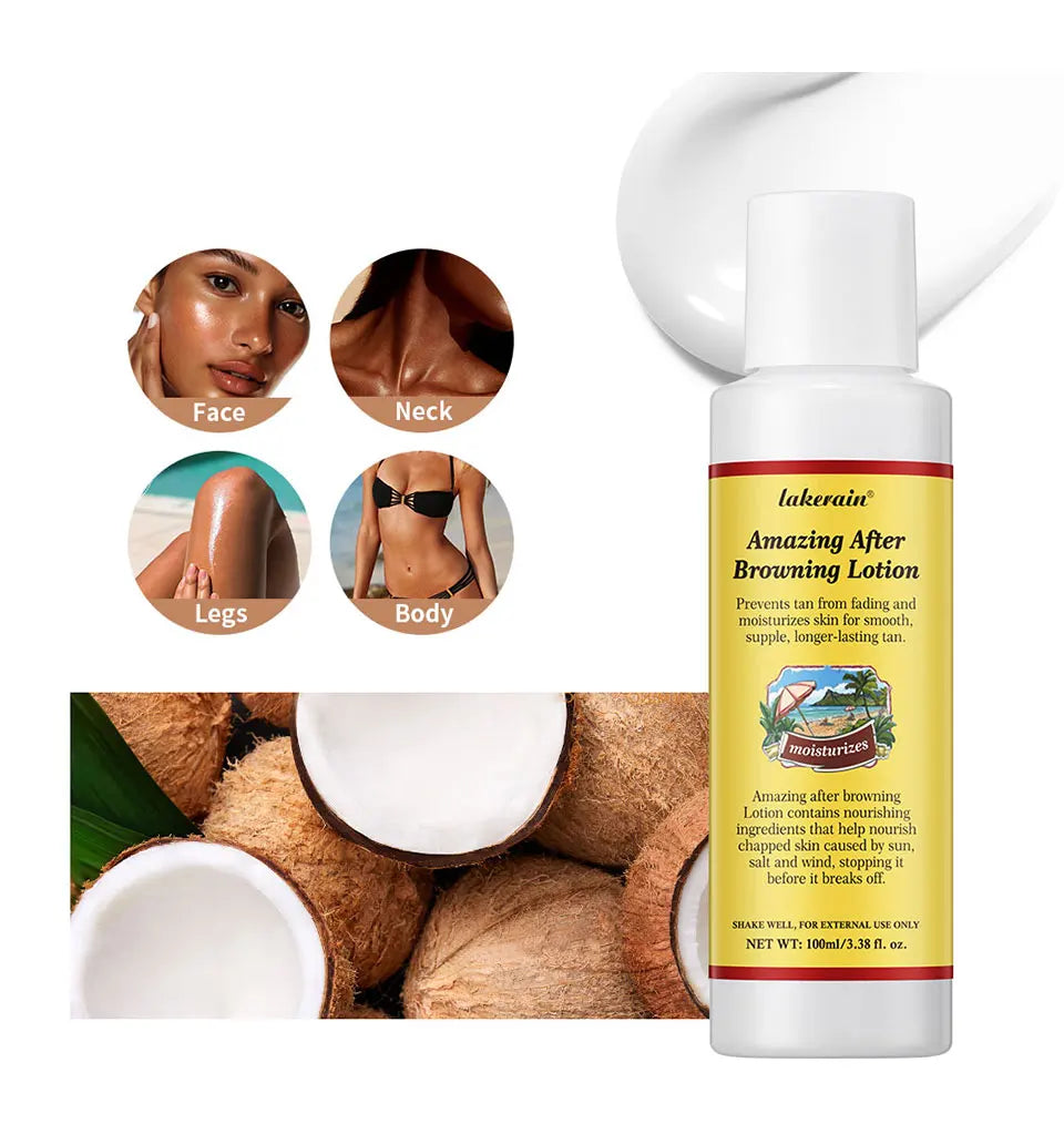 Amazing Brown Tanning Lotion for a Deep Natural Bronze Glow