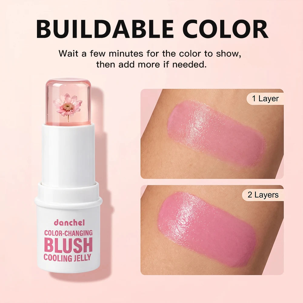 Color Changing Jelly Blush Stick Hydrating Tint - 6