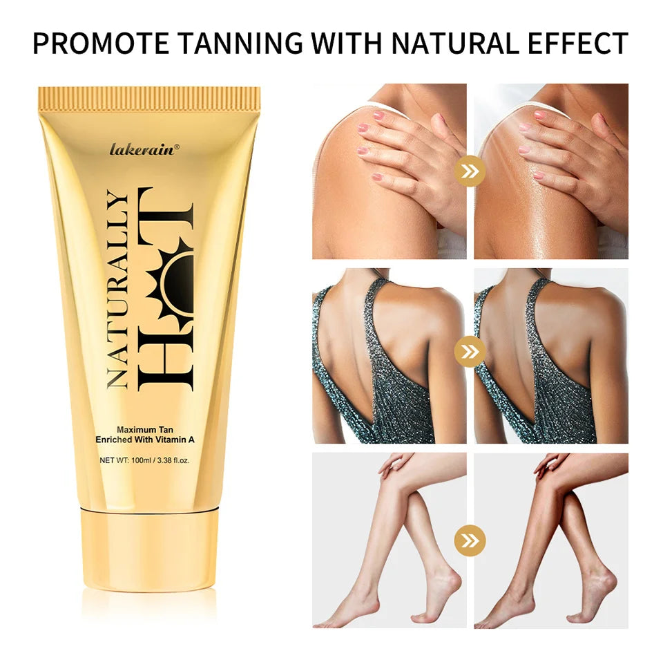 Hot Tanning Cream for Long Lasting Natural Bronzed Skin - 12