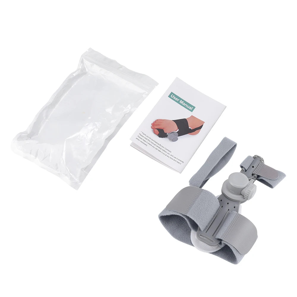 Adjustable Toe Corrector for Painless Bunion Alignment