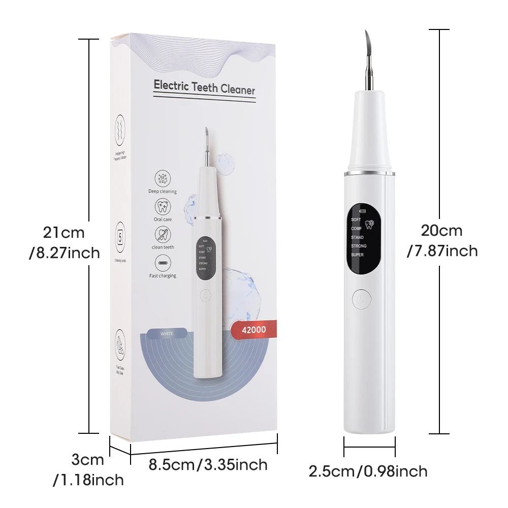 Ultrasonic Dental Scaler with Five Cleaning Modes - 14