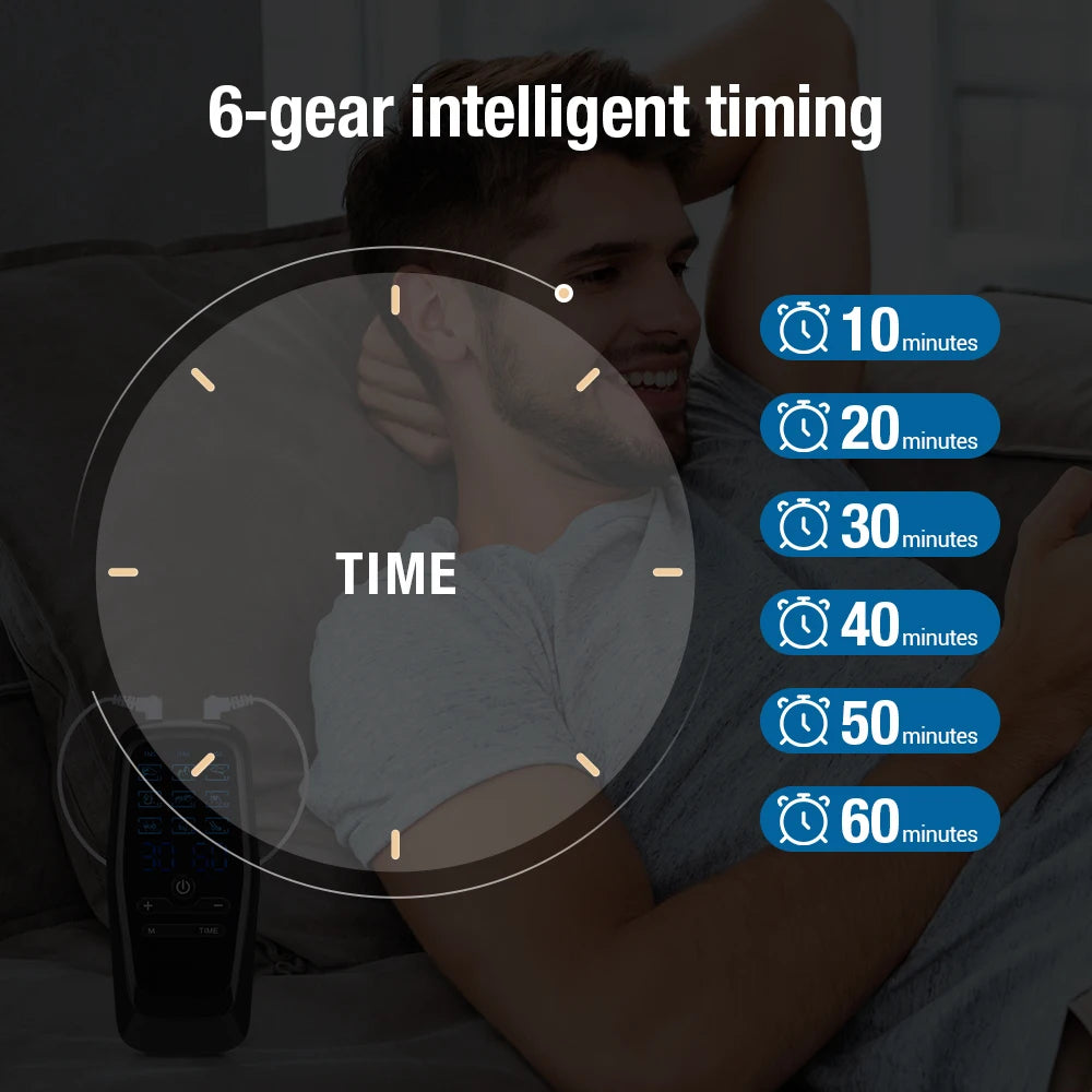 Portable Electric Muscle Massager with Adjustable Intensity - 12