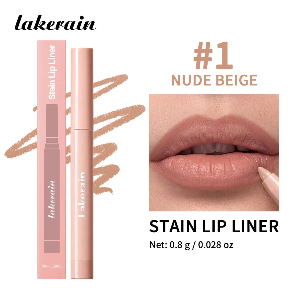 Stain Lip Liner Pencil Waterproof Long Lasting Matte