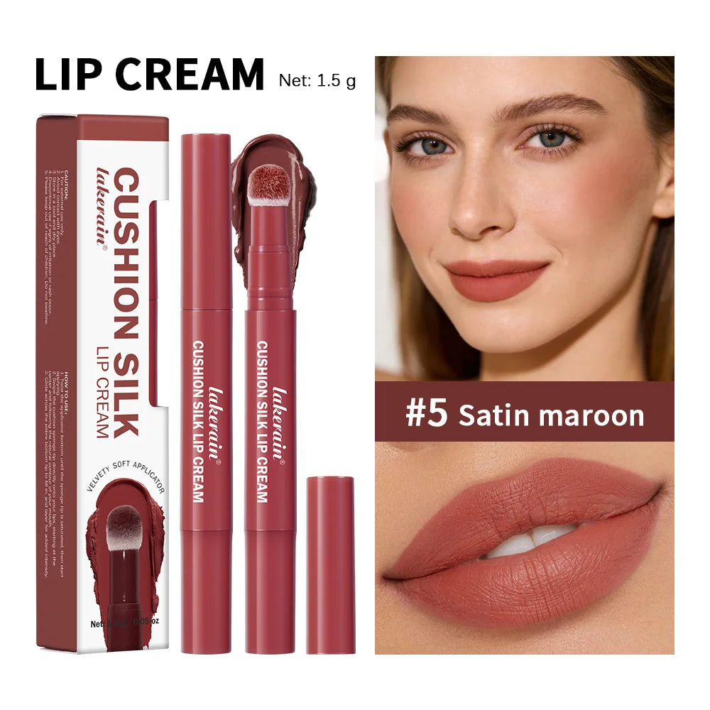 Air Cushion Lip Cream and Blush Long Lasting Wear