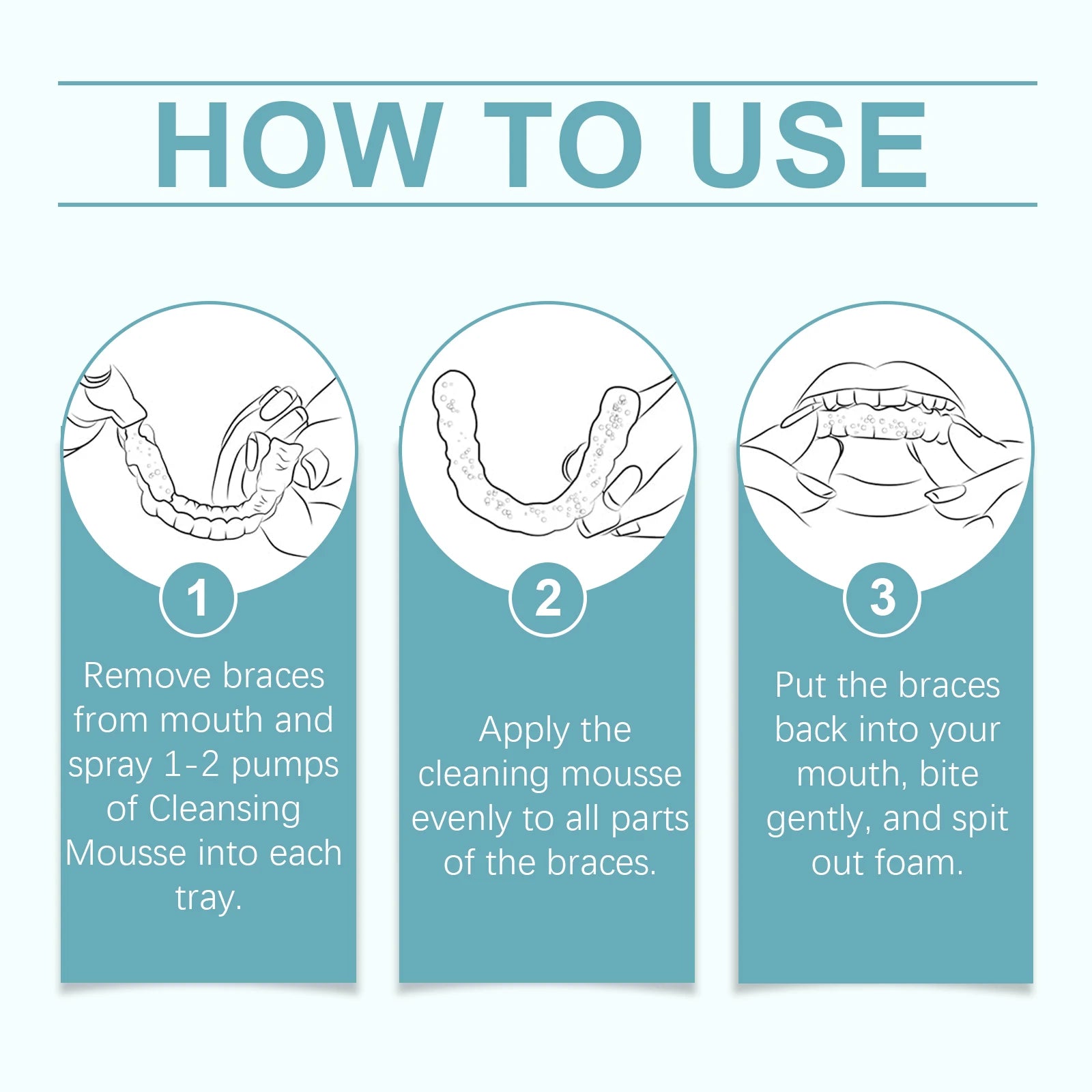 Aligner and Retainer Cleaner Foam for Daily Dental Hygiene - 12