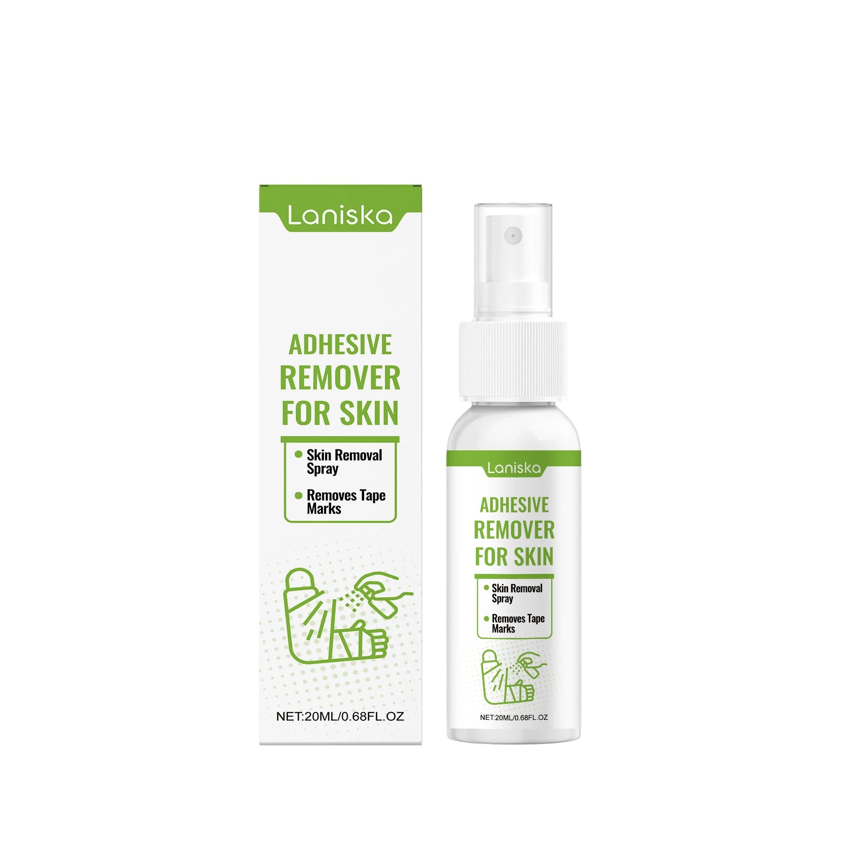 Adhesive Remover Spray for Skin Gentle Tape and Bandage Removal - 19