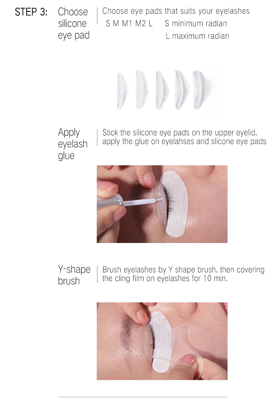 Professional Eyelash Lifting Kit for Long Lasting Natural Curl