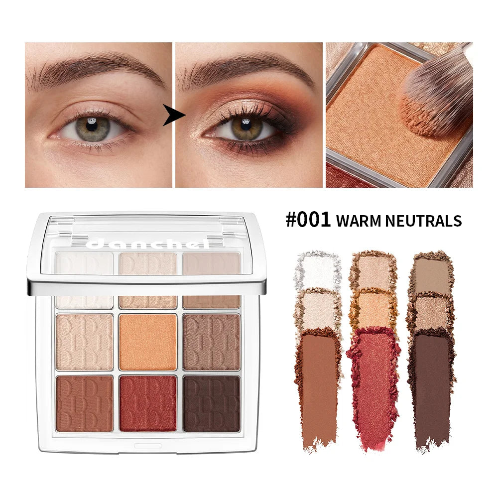 Artist Eyeshadow Palette with Highly Pigmented Blendable Shades - 1