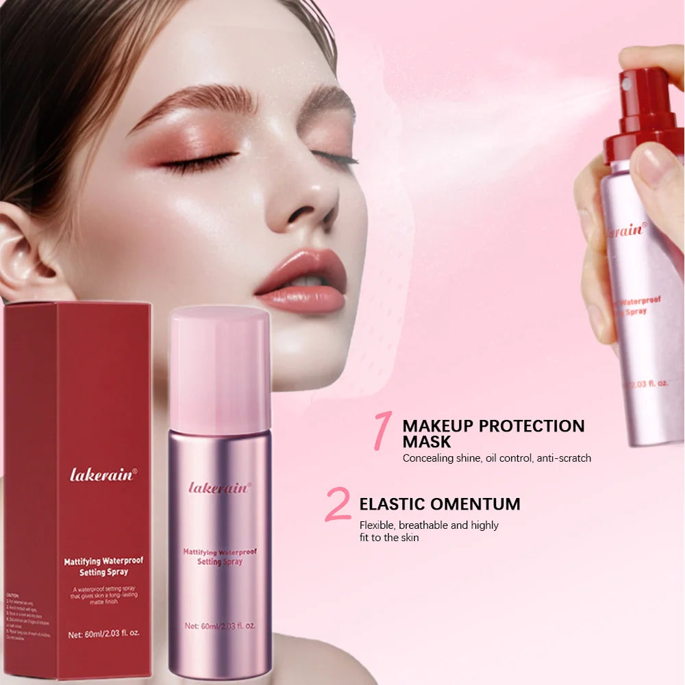 Mattifying Waterproof Setting Spray for a Long Lasting Matte Finish - 2