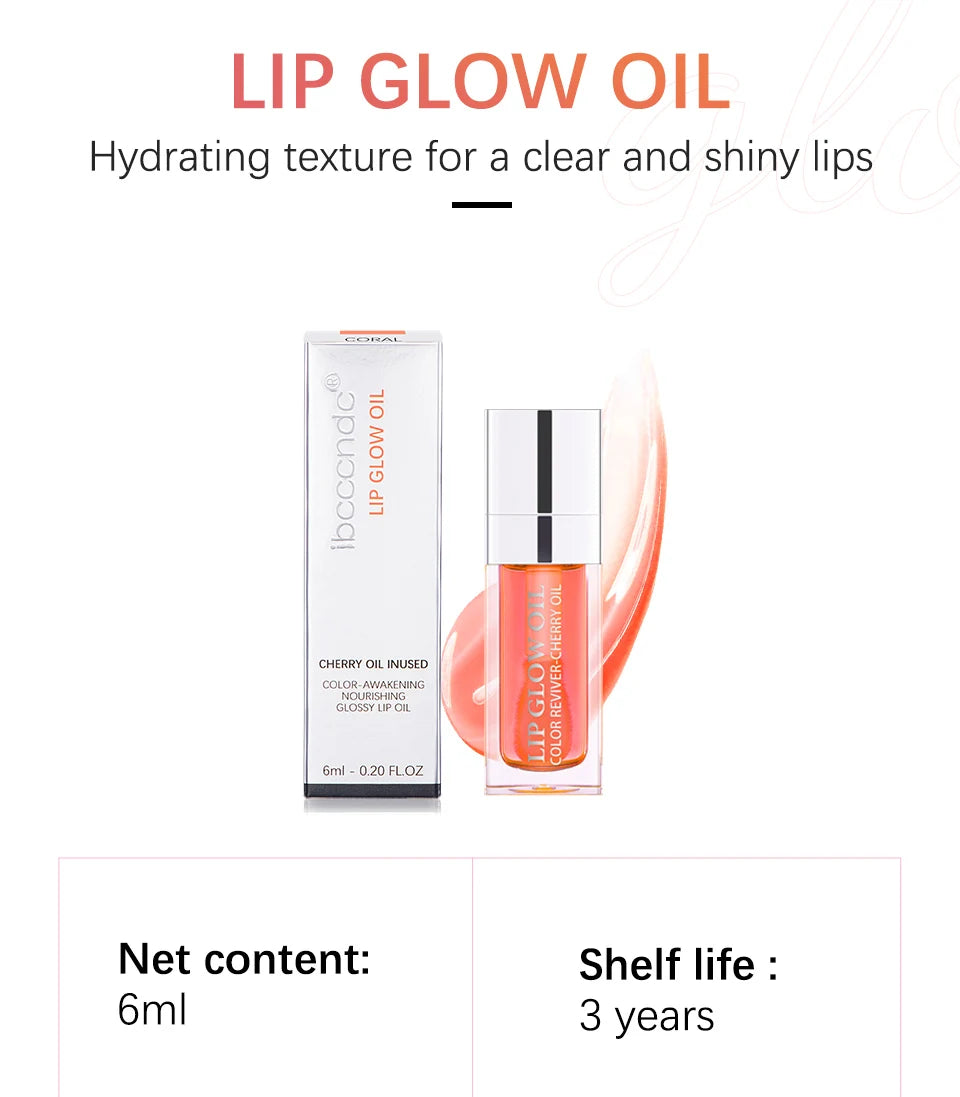 Crystal Jelly Lip Glow Oil for Hydrated Shiny Lips - 8