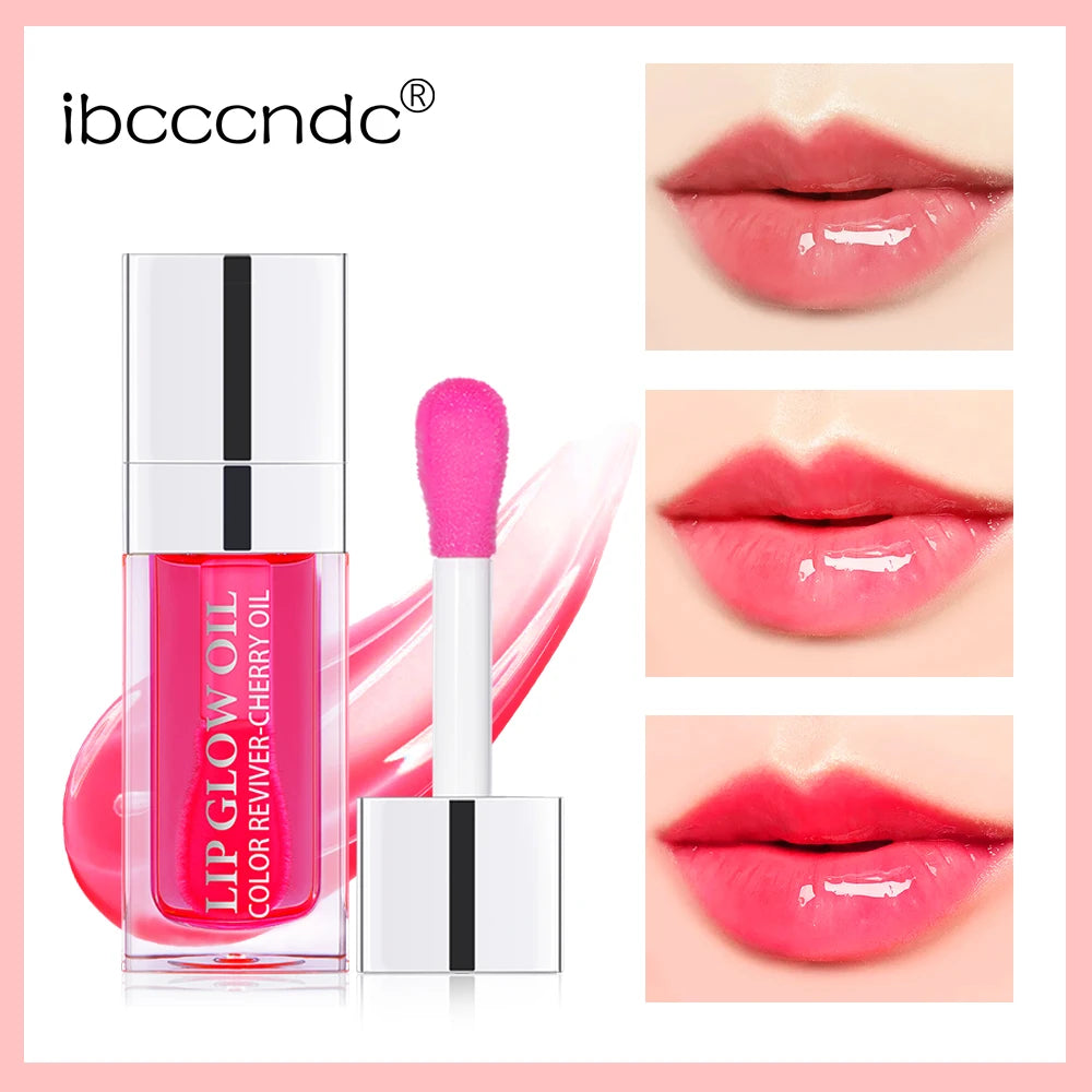 Crystal Jelly Lip Glow Oil for Hydrated Shiny Lips