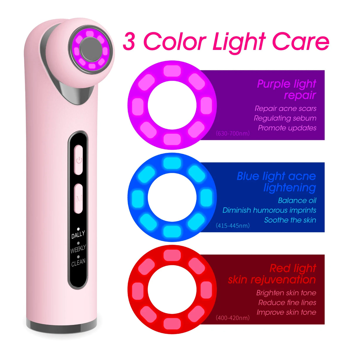 Photon Eye Massager Wand for Skin Rejuvenation