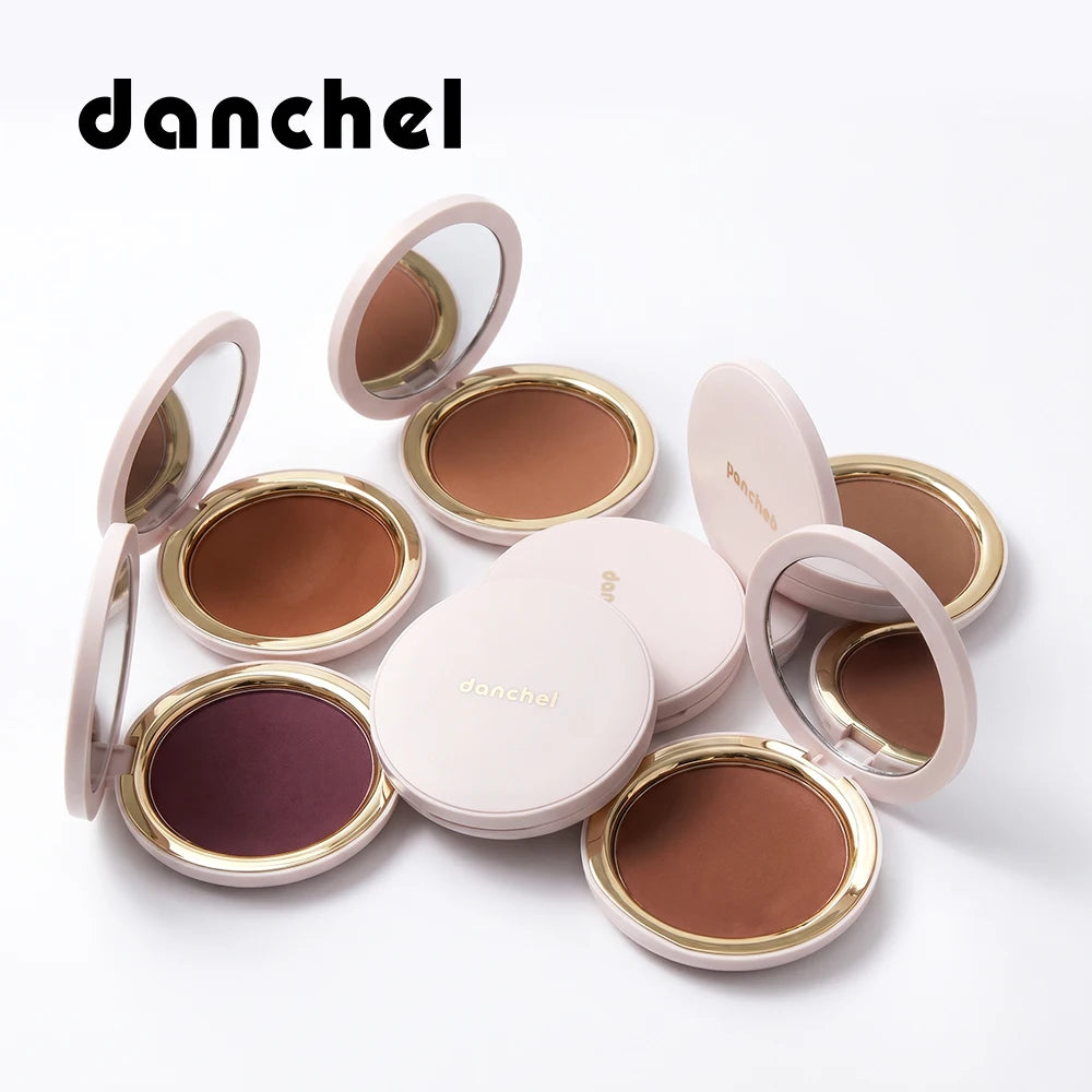 Pressed Powder Bronzer for Natural Matte Contouring