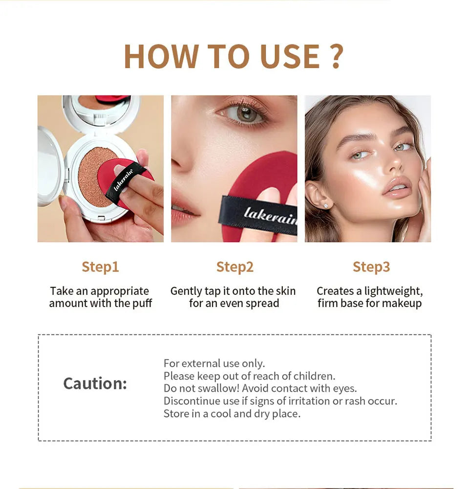 Glow Cream Cushion Foundation for a Radiant Hydrating Finish