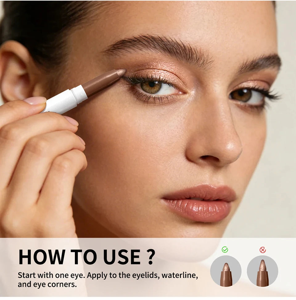 Eyeshadow Stick Long Lasting Waterproof Makeup Pencil - 13