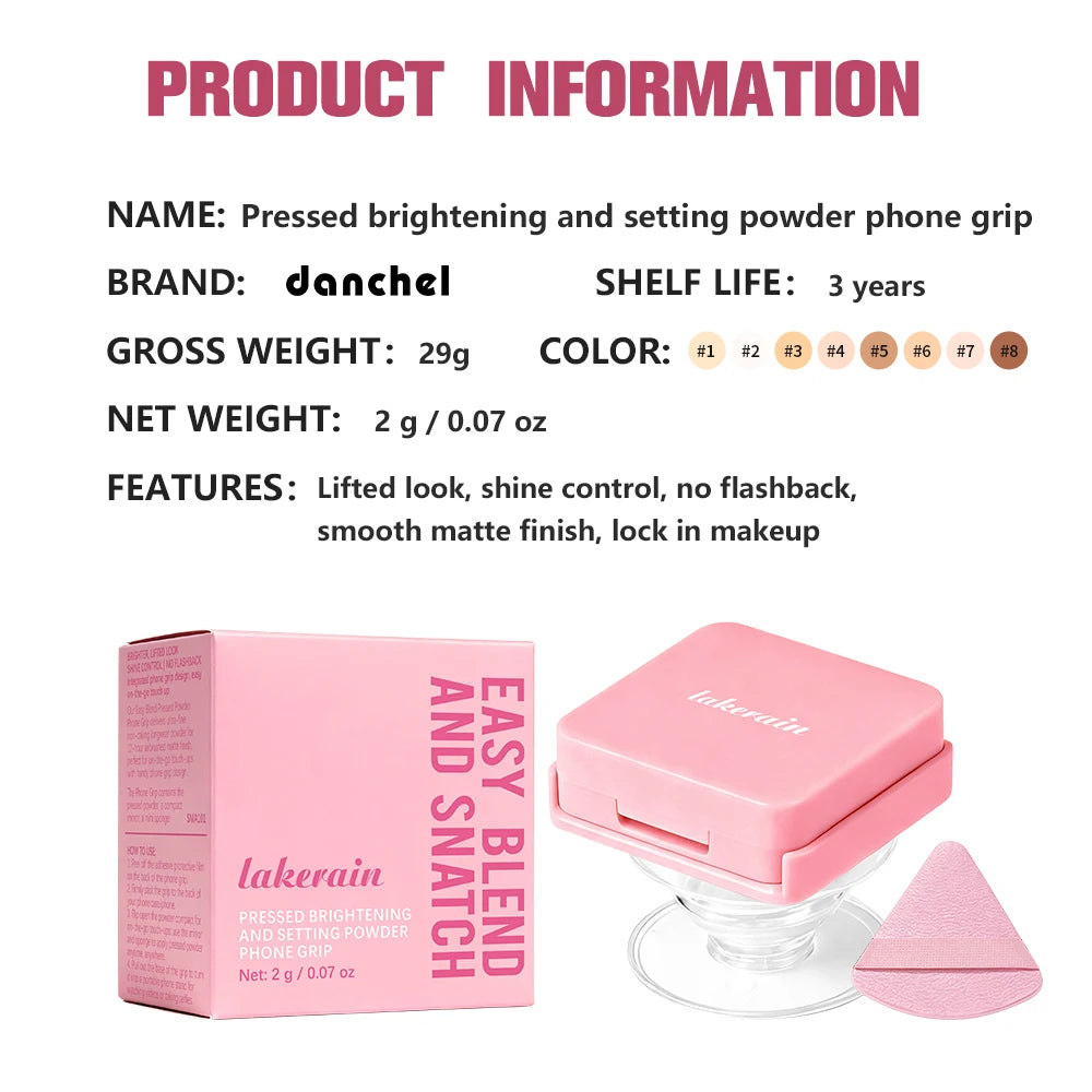 Foundation and Powder Makeup Set with Gift Bag