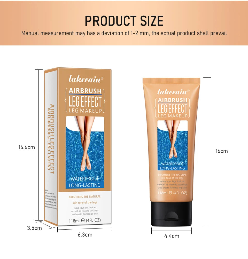 Body Foundation Leg Makeup Waterproof Skin Tone Perfector