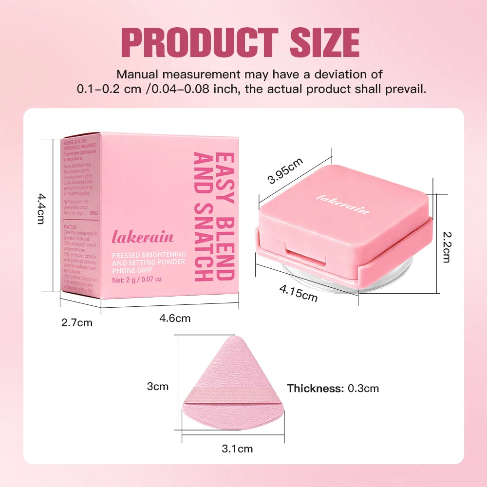 Foundation and Powder Makeup Set for a Flawless Matte Finish - 30