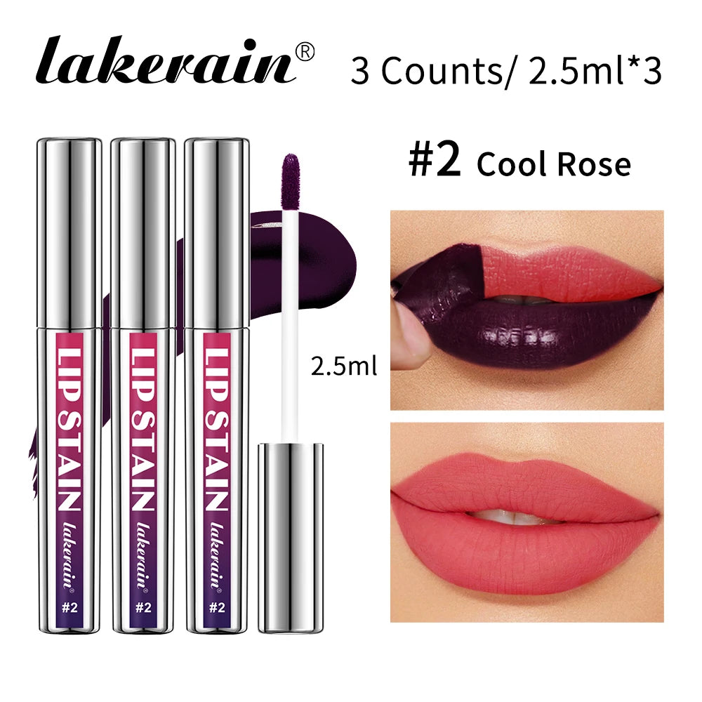 Peel Off Lip Stain Set Waterproof Long Lasting