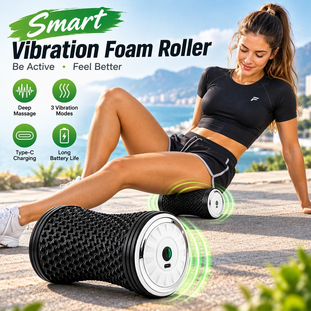 Electric Massage Roller for Muscle Recovery