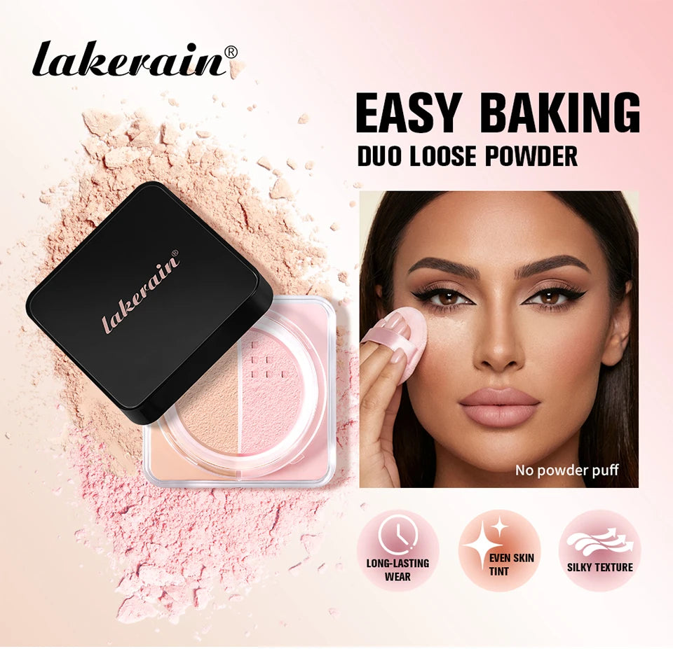 Duo Loose Setting Powder for a Long Lasting Matte Finish - 7