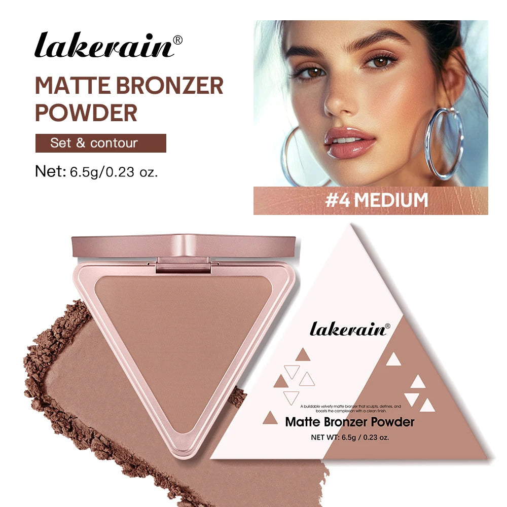Matte Bronzer Powder Long Lasting Face Contour - 31