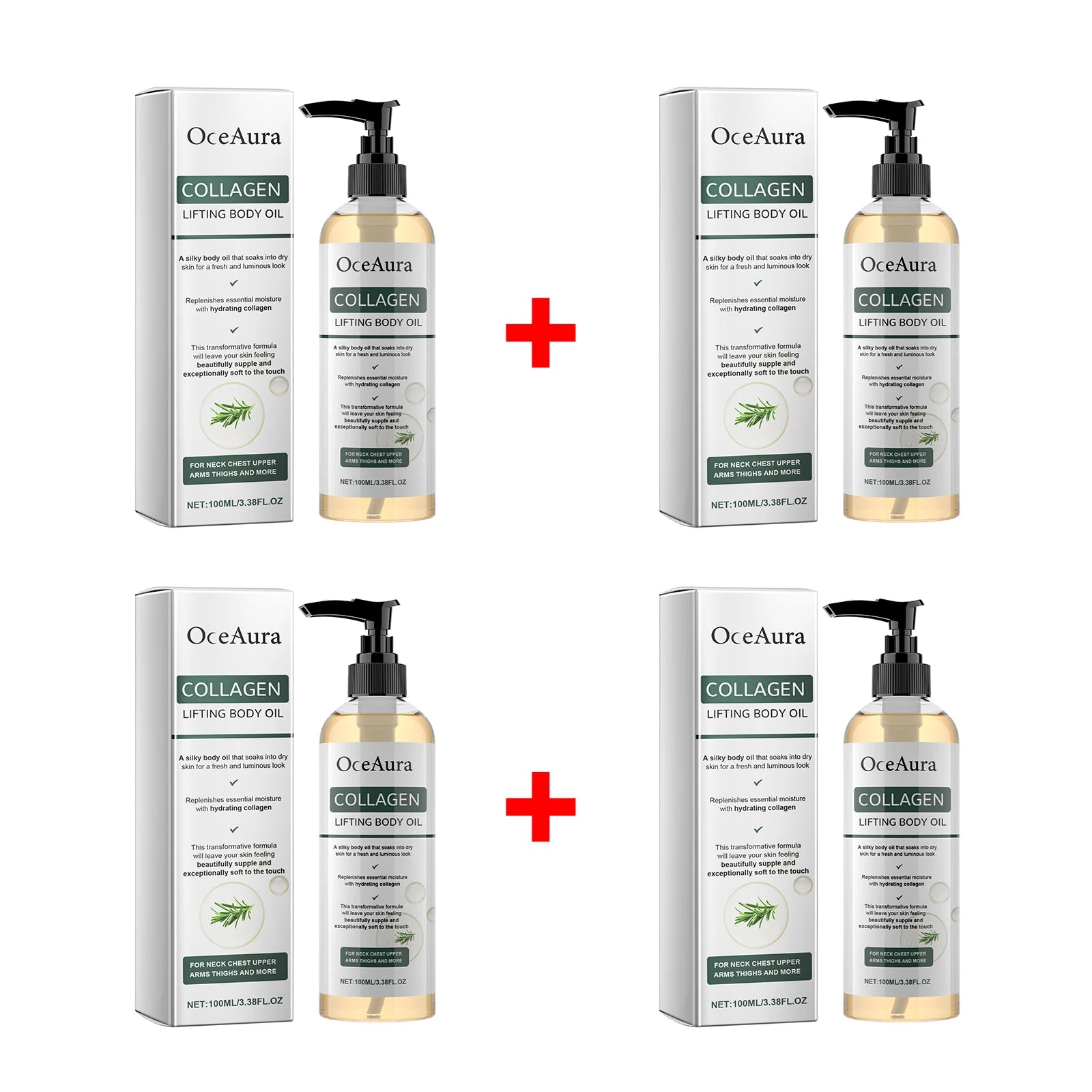 Collagen Body Firming Massage Oil for Smoother Skin - 18