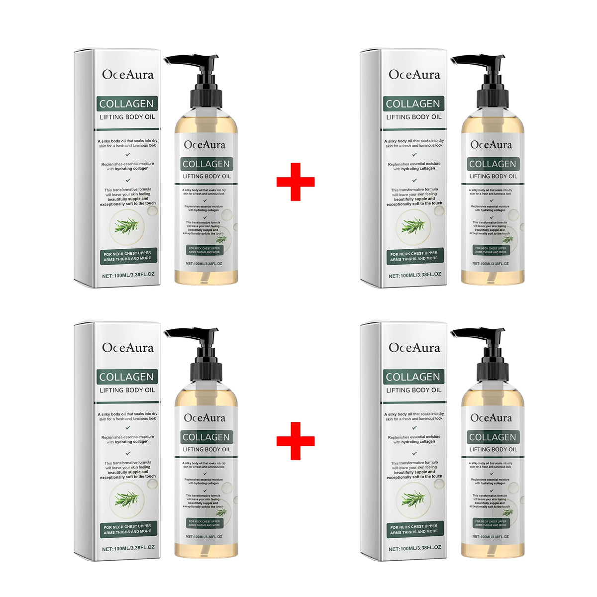 Collagen Body Firming Massage Oil for Smoother Skin