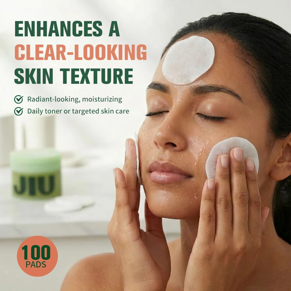Toning and Brightening Face Pads for Radiant Skin