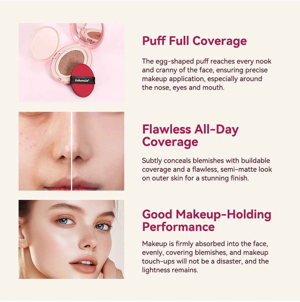 Cushion Foundation Long Lasting Flawless Coverage - 8