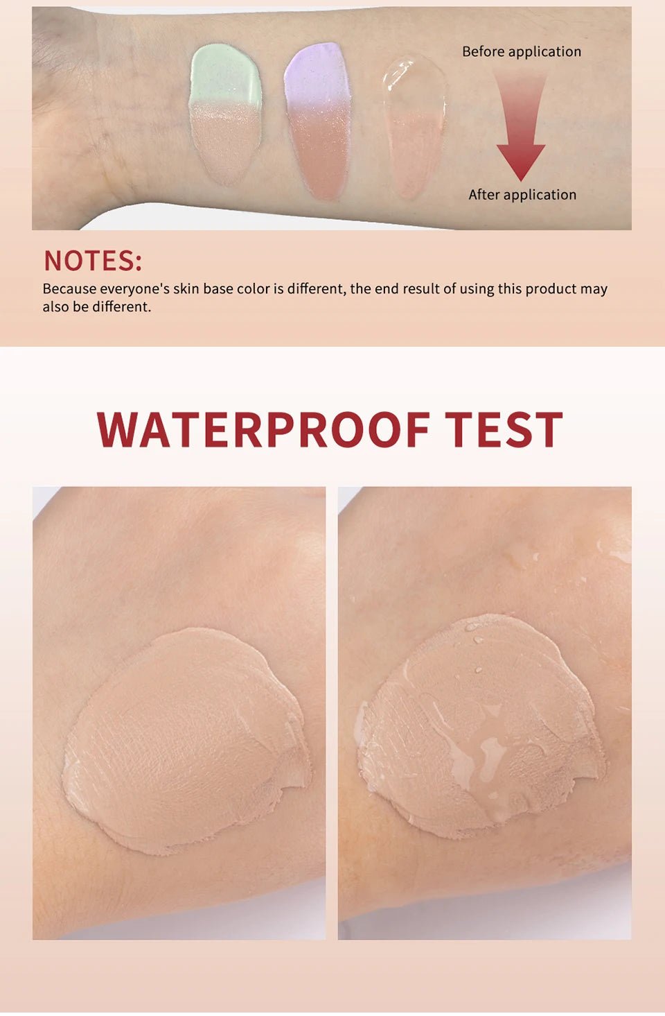 Color Correcting CC Cream Moisturizing Foundation
