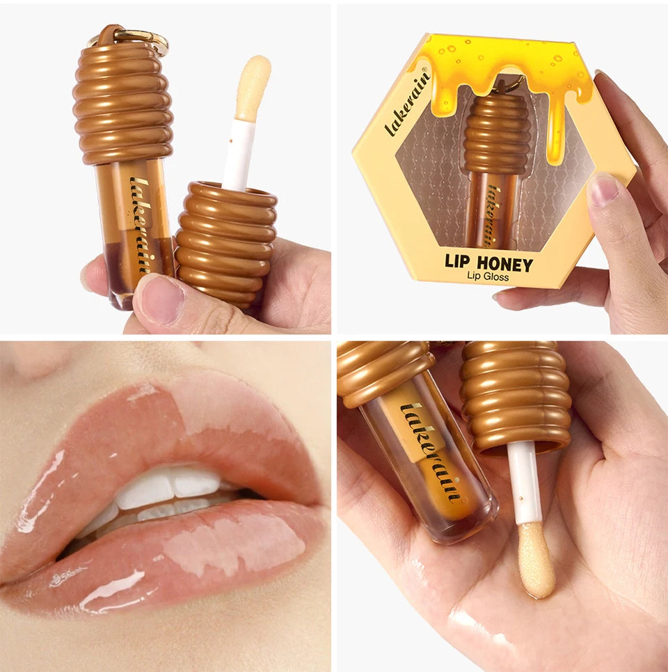 Honey Lip Gloss Set for Hydrating and Nourishing Lips