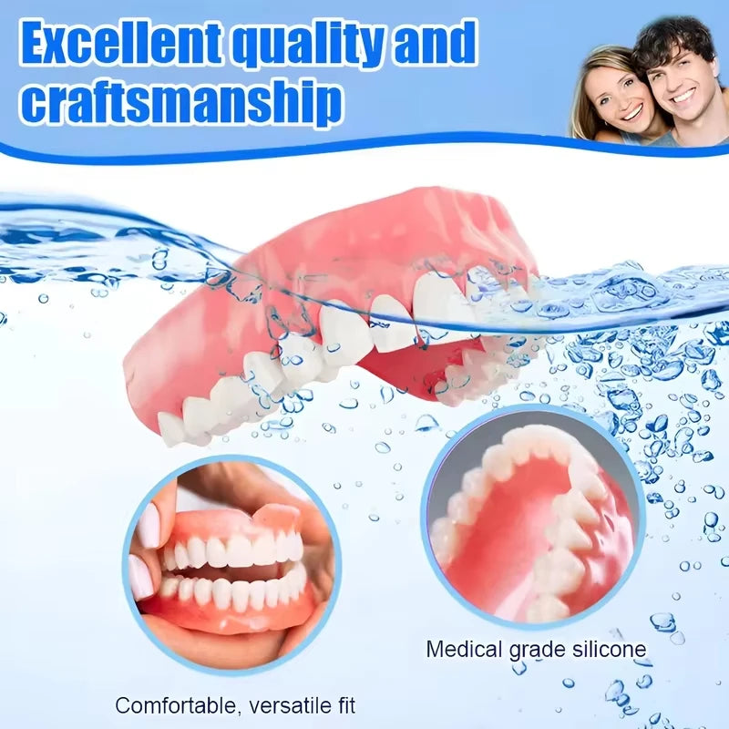 All in One Denture Set with Cleaning Tools