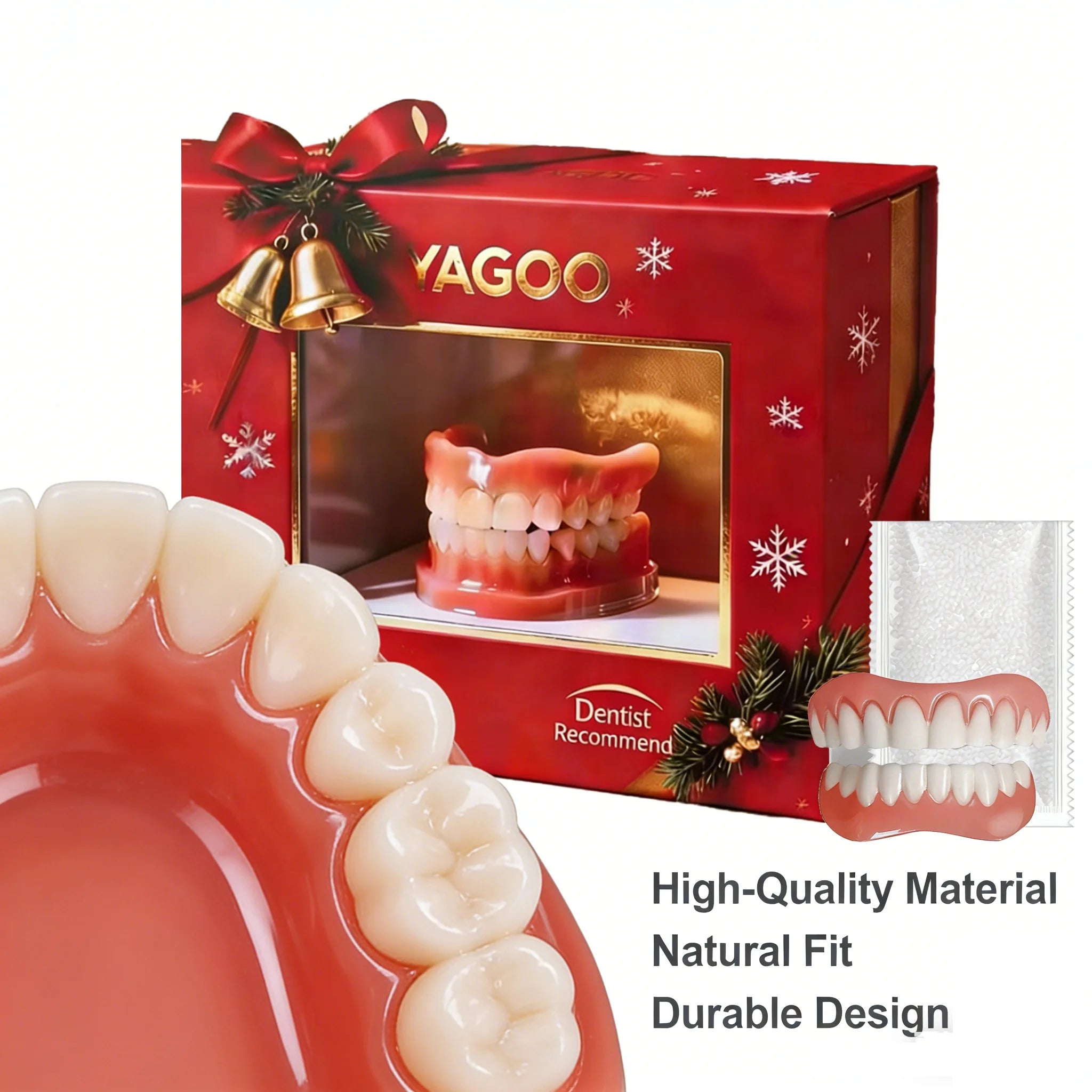 Silicone Denture Set for Natural Smile Veneers - 1