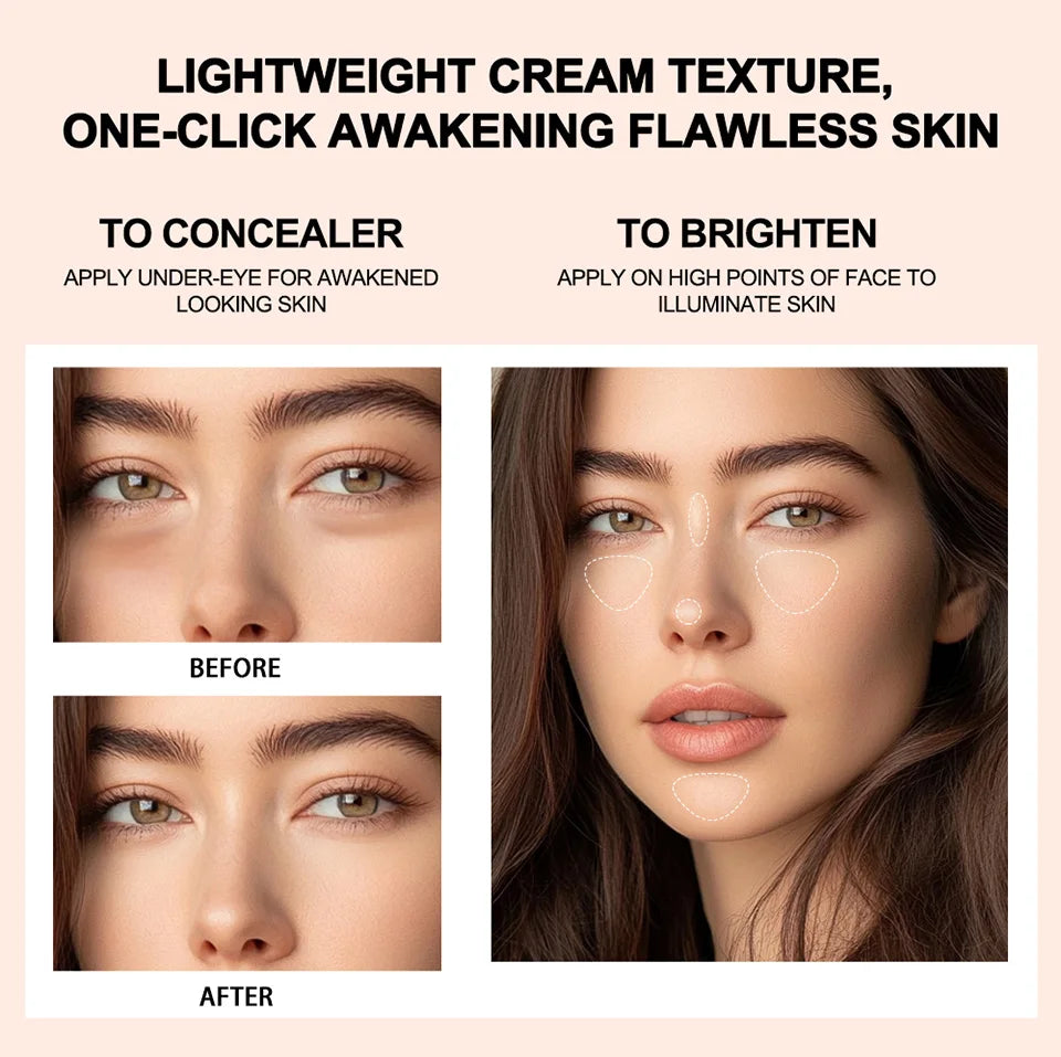 Awakening Concealer Pen for Natural Brightening and Full Coverage - 8