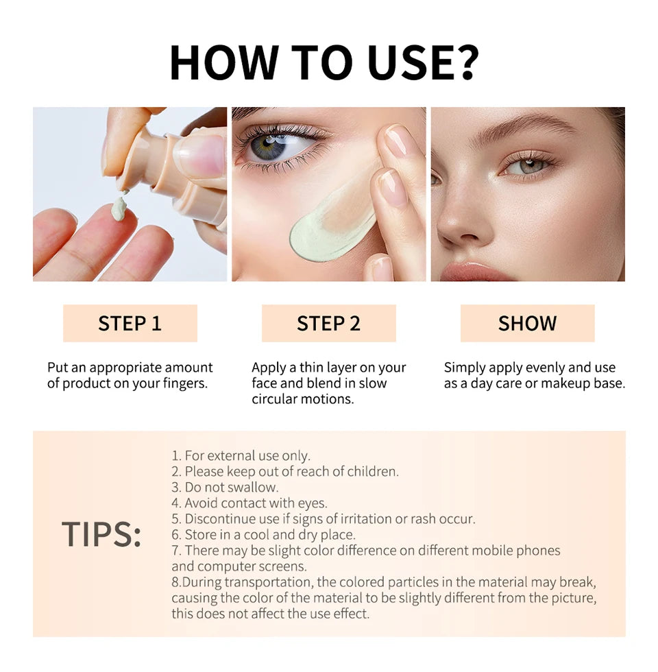Color Changing Liquid Foundation for Radiant Skin