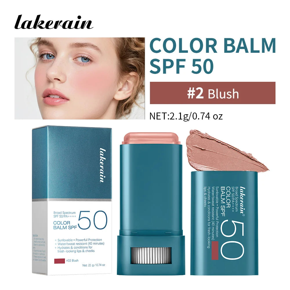 Color Balm SPF 50 Tinted Sunscreen Stick for Face